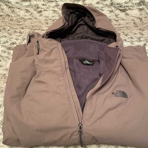 The North Face - Women's Highanddry Triclimate Insulated 3-in-1 Jacket- Mauve - Picture 3 of 11